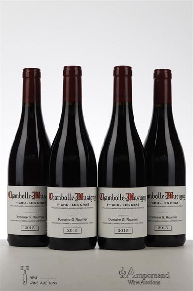 CHAMBOLLE MUSIGNY LES CRAS 2015 - Georges Roumier - 4 Bottles