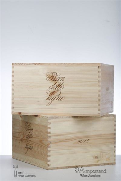BRUNELLO DI MONTALCINO PIAN DELLE VIGNE 2015 - Antinori - 12 Bottles - Owc 6