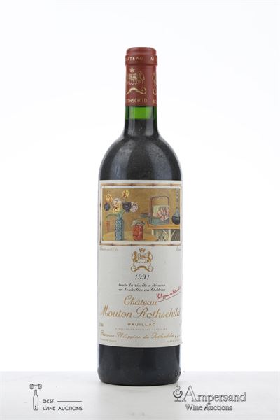 MOUTON ROTHSCHILD 1991 - Mc - 1 Bottle