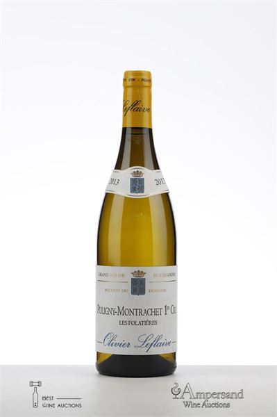 PULIGNY MONTRACHET LES FOLATIERES 2013 - Olivier Leflaive - 1 Bottle