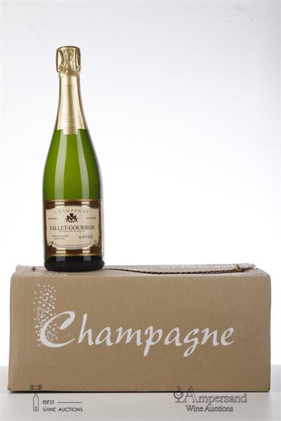 FALLET GOURRON GRAND CRU BLANC DE BLANCS NON DOSE - Fallet Gourron - 6 Bottles - Oc 6