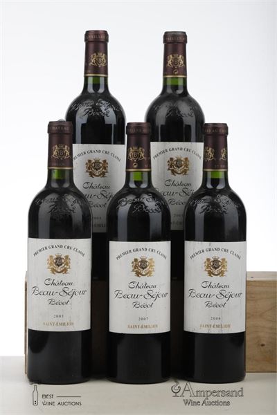 BEAUSEJOUR BECOT 2*2005 + 1*2007 + 2*2008   - Mc - 5 Bottles
