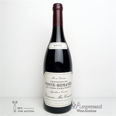 VOSNE ROMANEE CROS PARANTOUX 2003 - Meo Camuzet - 1 Bottle