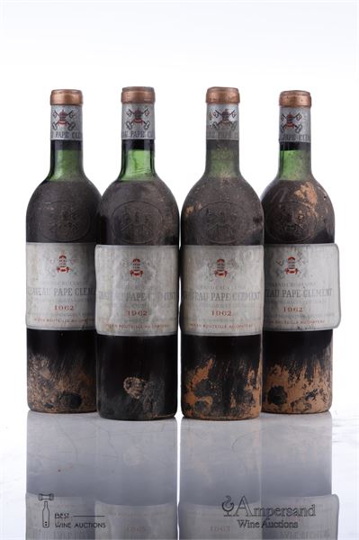 PAPE CLEMENT 1962 - 4 Bottles