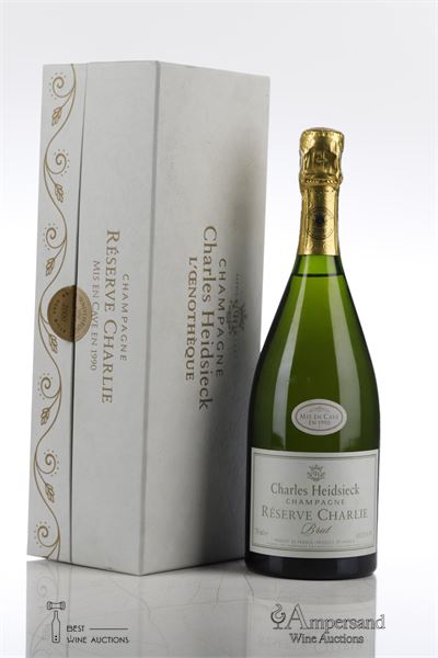 CHARLES HEIDSIECK L'OENOTHEQUE 2000 RESERVE CHARLIE NV - Charles Heidsieck - Mise en cave en 1990 - 1 Bottle - Oc 1