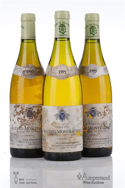 BATARD MONTRACHET 1995 - Ramonet - 3 Bottles