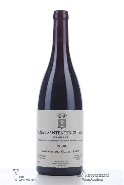 VOLNAY SANTENOTS DU MILIEU 2009 - Comtes Lafon - 1 Bottle