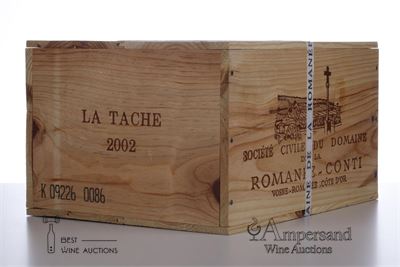 LA TACHE    Domaine de la Romanee Conti 2002 - 6 Bottles in Owc 6