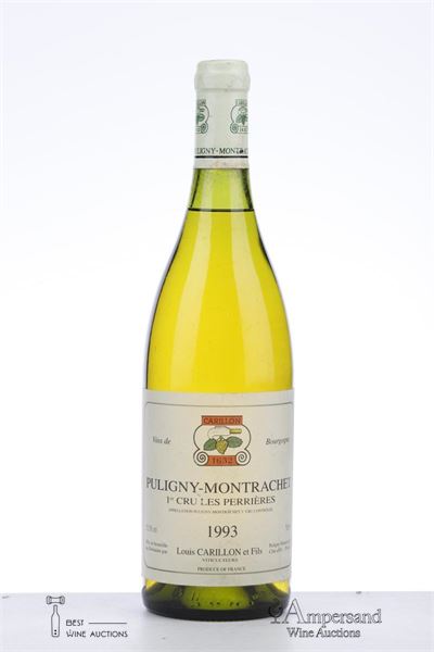 PULIGNY MONTRACHET LES PERRIERES 1993 - Louis Carillon - 1 Bottle