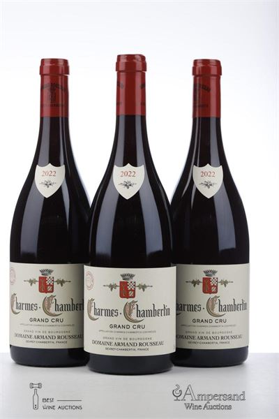 CHARMES CHAMBERTIN 2022 - Armand Rousseau - 3 Bottles