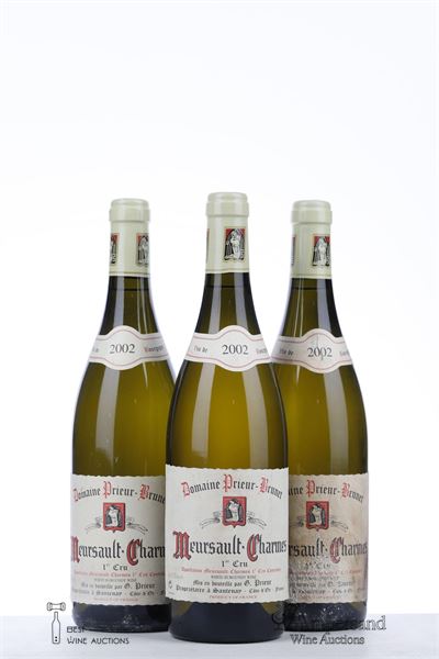 MEURSAULT CHARMES 2002 - Prieur Brunet - 3 Bottles