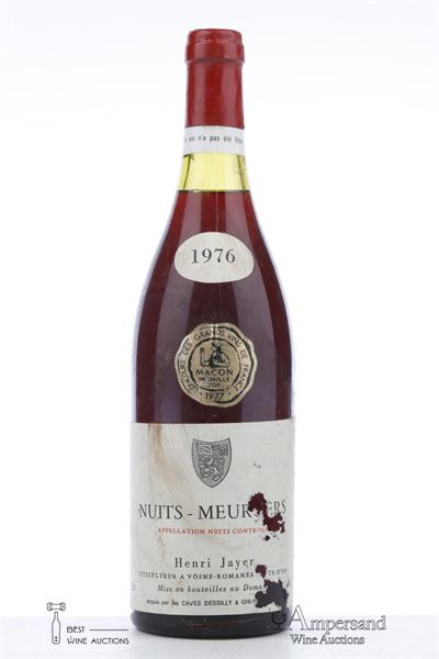 NUITS ST GEORGES LES MEURGERS 1976 - Henri Jayer - 1 Bottle