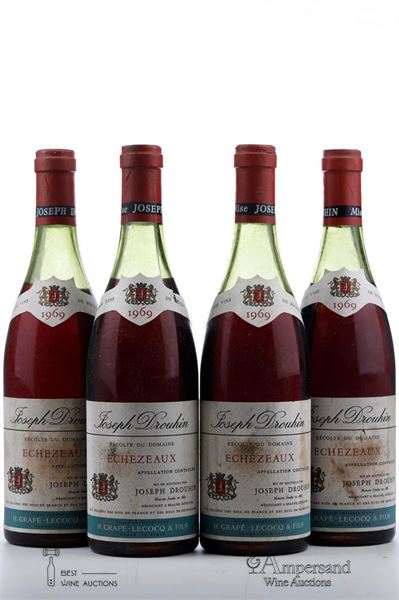 ECHEZEAUX 1969 - Joseph Drouhin - 4 Bottles