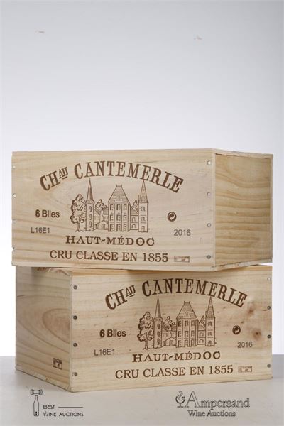 CANTEMERLE 2016 - Mc - 12 Bottles - Owc 6