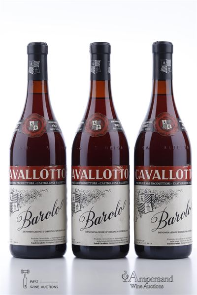 BAROLO BRICCO BOSCHIS 1967 - Cavallotto - 3 Bottles