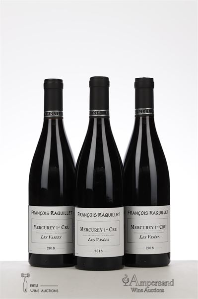 MERCUREY LES VASEES 2018 - Francois Raquillet - 3 Bottles