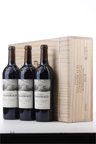 VALANDRAUD 2018 - Mc - 9 Bottles - Owc 6