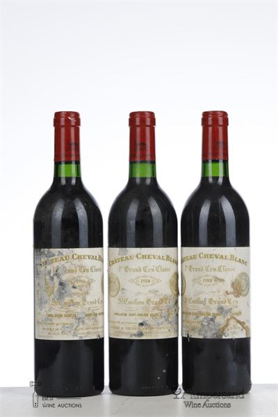 CHEVAL BLANC 1988 - Mc - 3 Bottles