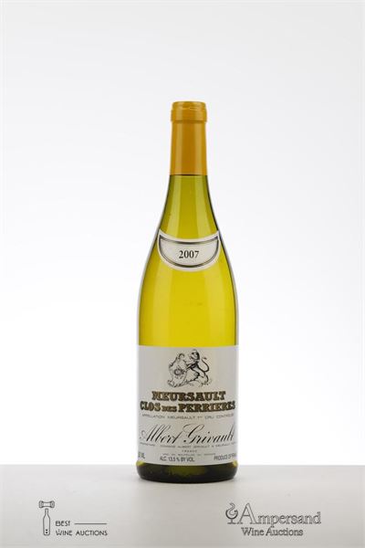 MEURSAULT CLOS DES PERRIERES 2007 - Albert Grivault - 1 Bottle