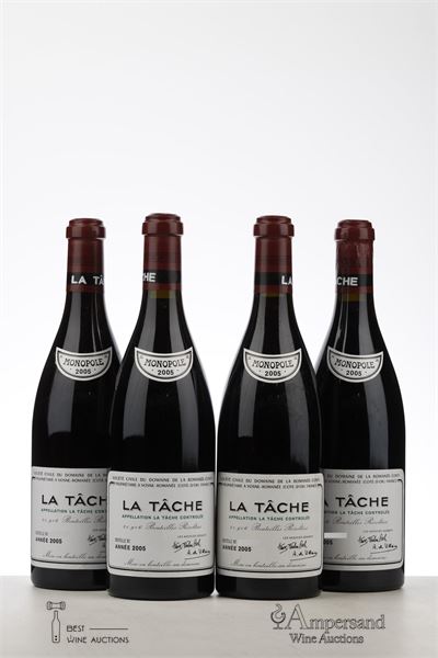 LA TACHE 2005 - Domaine de la Romanee Conti - 4 Bottles