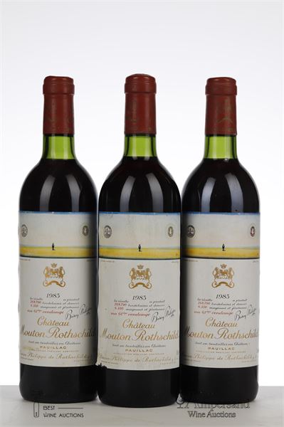 MOUTON ROTHSCHILD 1983 - Mc - 3 Bottles