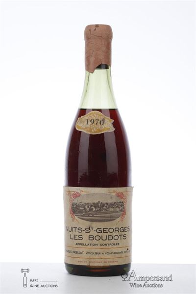 NUITS ST GEORGES LES BOUDOTS 1970 - Charles Noellat  - 1 Bottle