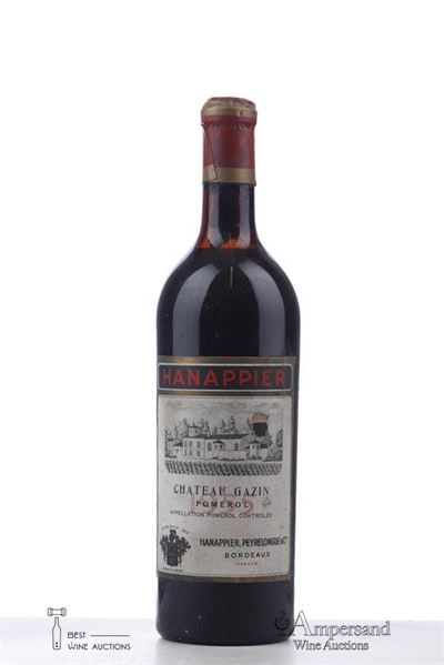 GAZIN 1955 - Hanappier Peyrelongue - 1 Bottle