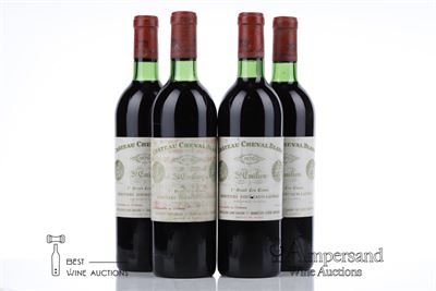 CHEVAL BLANC 1970 - 4 Bottles