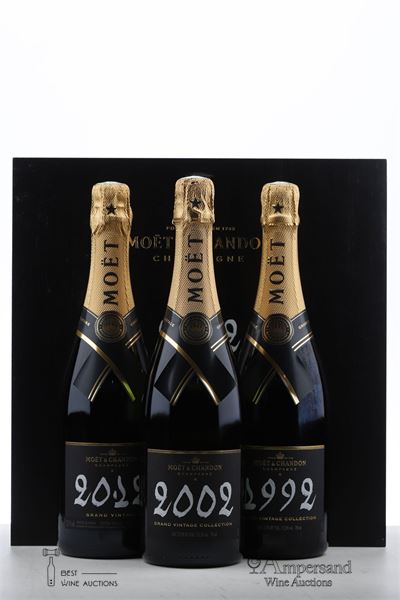 MOET ET CHANDON GRAND VINTAGE BRUT BOX 1992-2002-2012 NV - Moet et Chandon - 1 Bottle - Oc 3