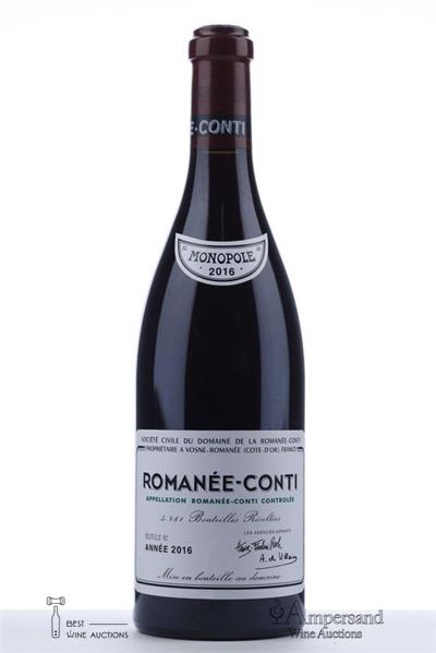 ROMANEE CONTI 2016 - Domaine de la Romanee Conti - 1 Bottle