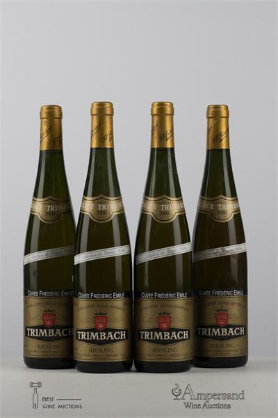 RIESLING CUVEE FREDERIC EMILE SELECTION DE GRAINS NOBLES 2000 - Trimbach - 4 Bottles