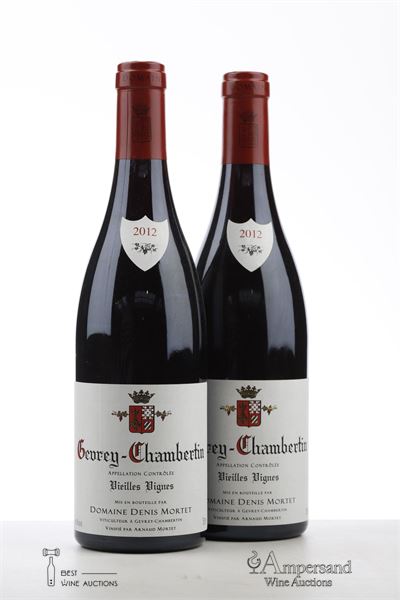 GEVREY CHAMBERTIN VIEILLES VIGNES 2012 - Denis Mortet - 2 Bottles