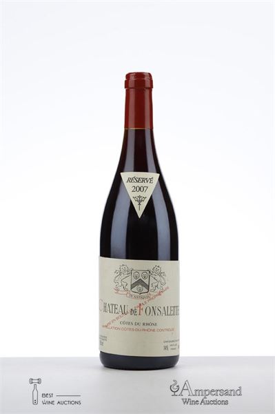 CHATEAU DE FONSALETTE 2007 - Rayas - 1 Bottle