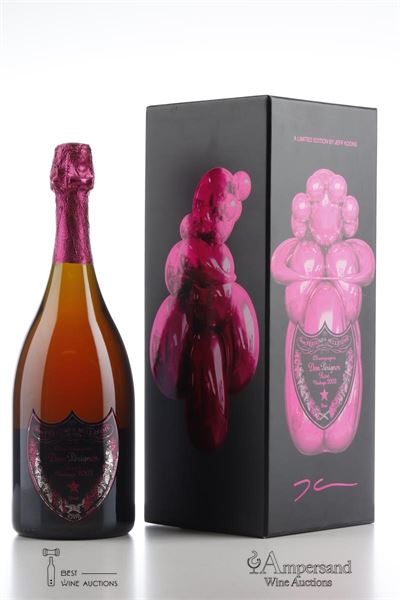 DOM PERIGNON ROSE JEFF KOONS 2003 - Moet et Chandon - 1 Bottle - Oc 1