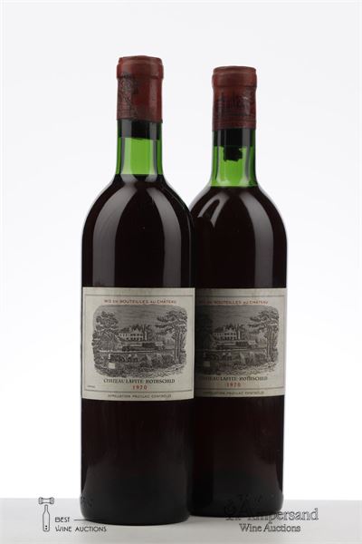 LAFITE ROTHSCHILD 1970 - Mc - 2 Bottles