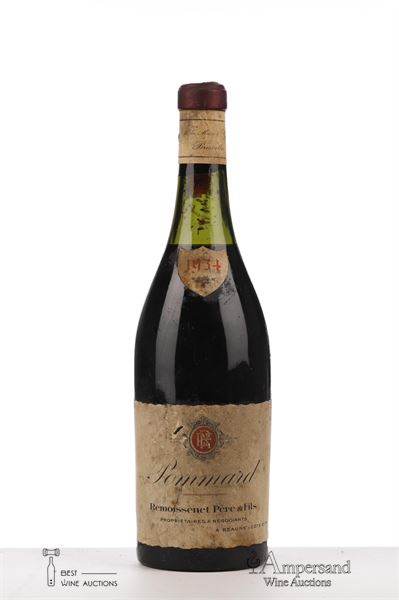 POMMARD 1934 - Remoissenet, mise par G Siville - 1 Bottle