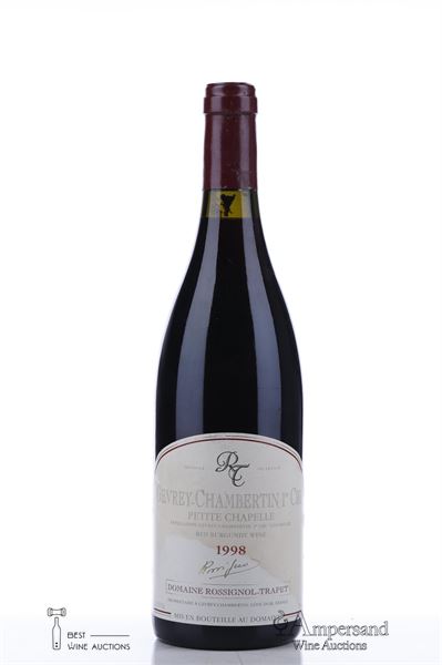 GEVREY CHAMBERTIN PETITE CHAPELLE 1998 - Rossignol Trapet - 1 Bottle