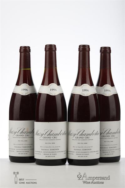 MAZY CHAMBERTIN 1996 - Frederic Esmonin - 4 Bottles