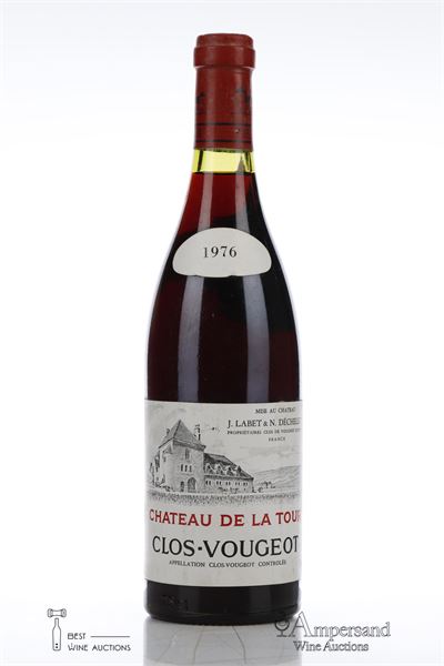 CLOS VOUGEOT 1976 - Château de La Tour - 1 Bottle