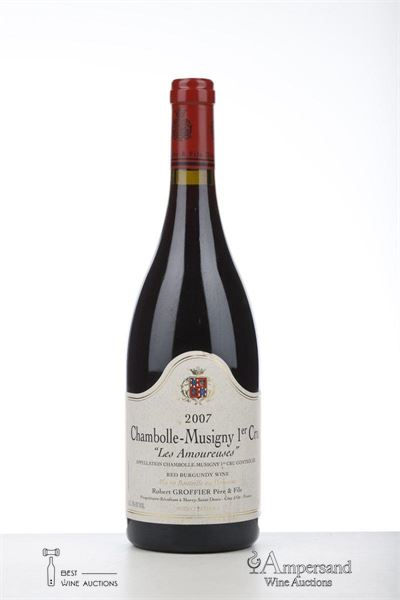 CHAMBOLLE MUSIGNY LES AMOUREUSES 2007 - Robert Groffier - 1 Bottle
