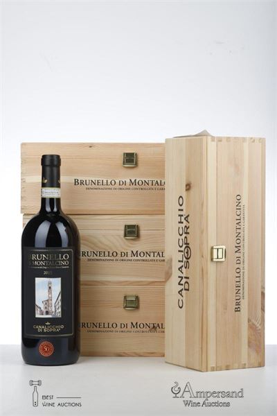 BRUNELLO DI MONTALCINO 2015 - Canalicchio di Sopra - 4 Magnums - Owc 1