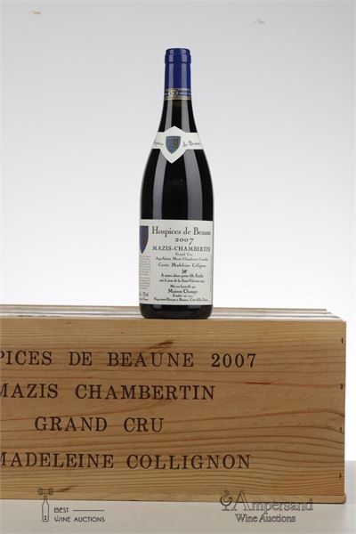 HOSPICES DE BEAUNE  MAZIS CHAMBERTIN CUVEE MADELEINE COLLIGNON 2007 - Champy - 12 Bottles - Owc 12