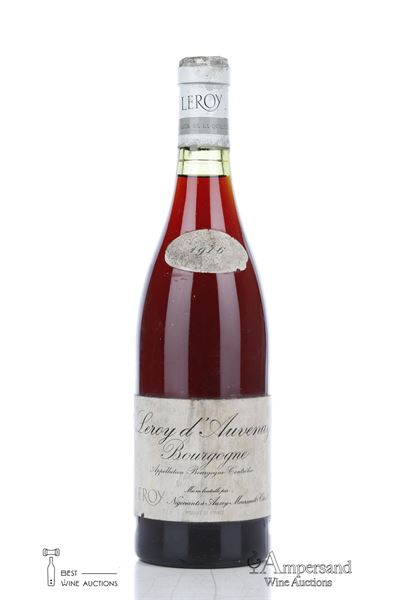BOURGOGNE LEROY D'AUVENAY 1976 - Leroy - 1 Bottle