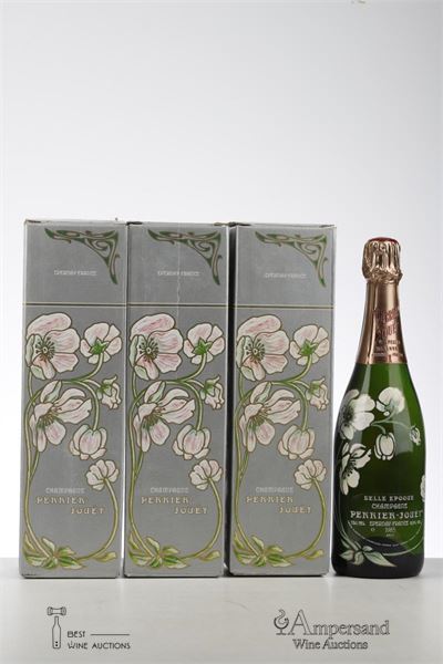 PERRIER JOUET BELLE EPOQUE 1985 - Perrier Jouet - 4 Bottles - Oc 1
