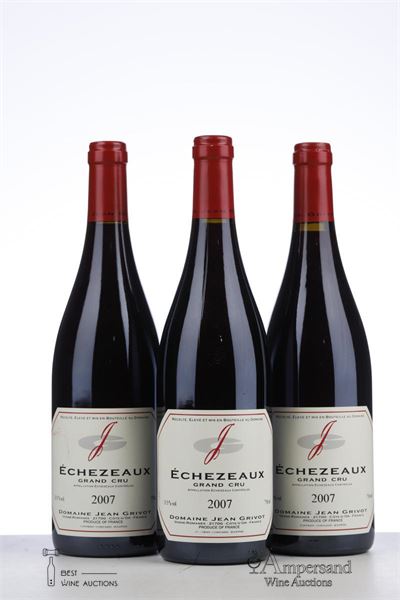 ECHEZEAUX 2007 - Jean Grivot - 3 Bottles