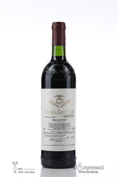 VEGA SICILIA UNICO 1975 - Vega Sicilia - 1 Bottle