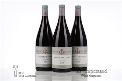 ROMANEE ST VIVANT 2008 - Domaine de L'Arlot - 3 Magnums - Owc 3