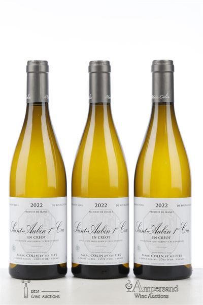 SAINT AUBIN BLANC EN CREOT 2022 - Marc Collin - 3 Bottles