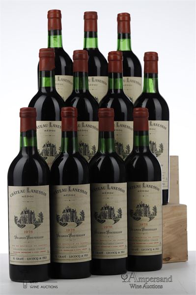 LANESSAN 1976 - Mc - 11 Bottles