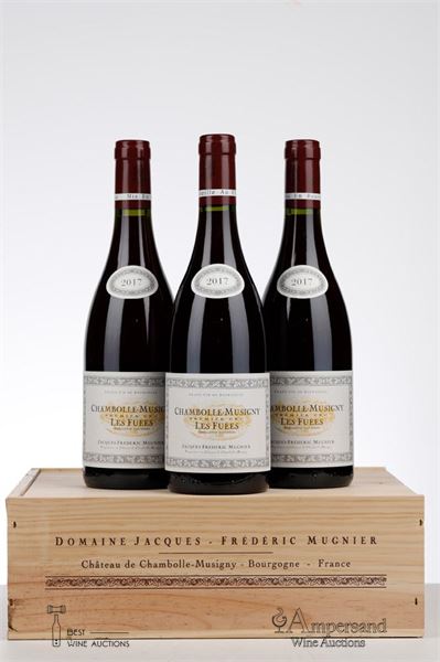 CHAMBOLLE MUSIGNY LES FUEES 2017 - Jacques Frederic Mugnier - 3 Bottles - Owc 3